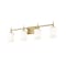 Z-Lite Cadoc 4 Light Vanity, 31.5in. W x 9in. H, Modern Gold 622-4V-MGLD - alternate 5